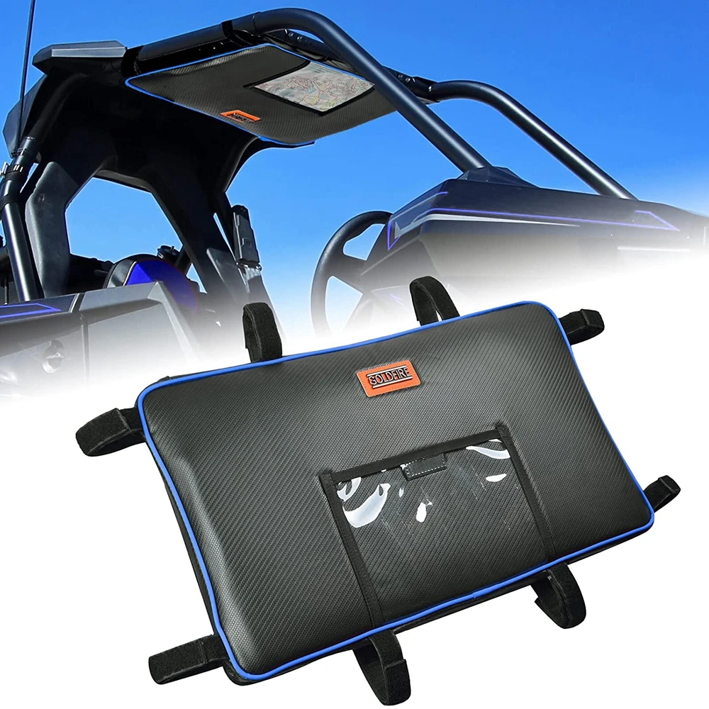 

For Polaris RZR RS1 2018 2019 2020 2021 Waterproof 1680D Overhead Storage Bag Map Bag