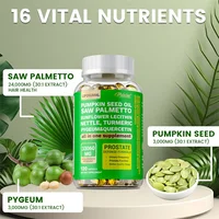 การสนับสนุนต่อมลูกหมากสําหรับผู้ชายผู้ใหญ่ - ลดการเดินทางในห้องน้ํา ปรับปรุงการนอนหลับ การควบคุมกระเพาะปัสสาวะ บรรเทาอาการผมร่วง ส่งเสริมการเจริญเติบโตของเส้นผม 3