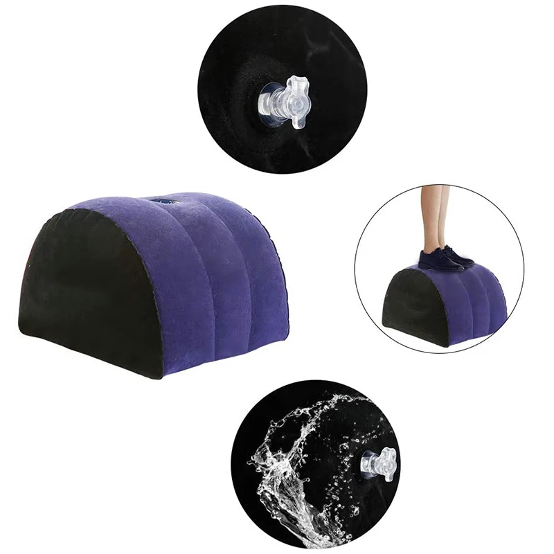 Adult Inflatable Sex Pillow Semicircle Half Round Cushion Sex Household Goods Husband And Wife Couples Game Exotic Bed Games