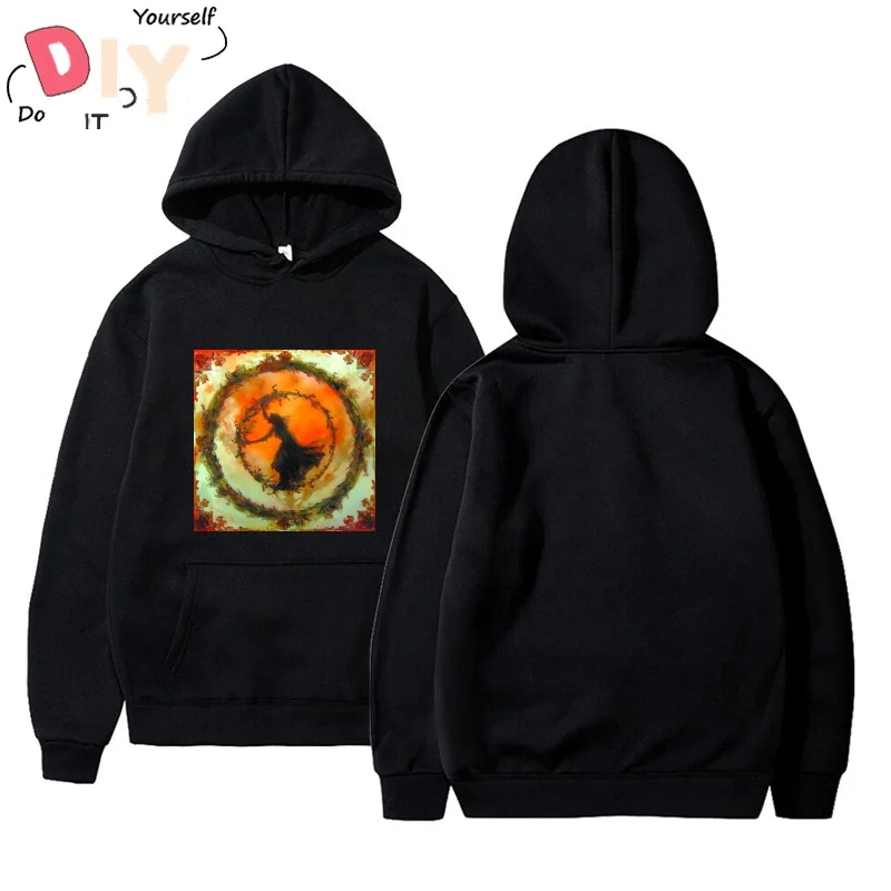 

Feminine Psychedelic Tribal Future On The Utopian Flame Plus Size Style Hoodie Men Blouse Sport Fashion Korean Cotton