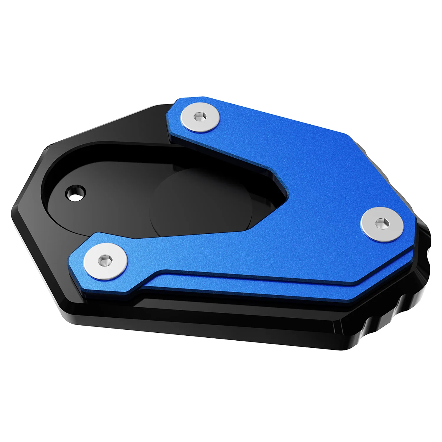Motorcycle Kickstand Pad Side Stand Enlarger Extension Plate Support
