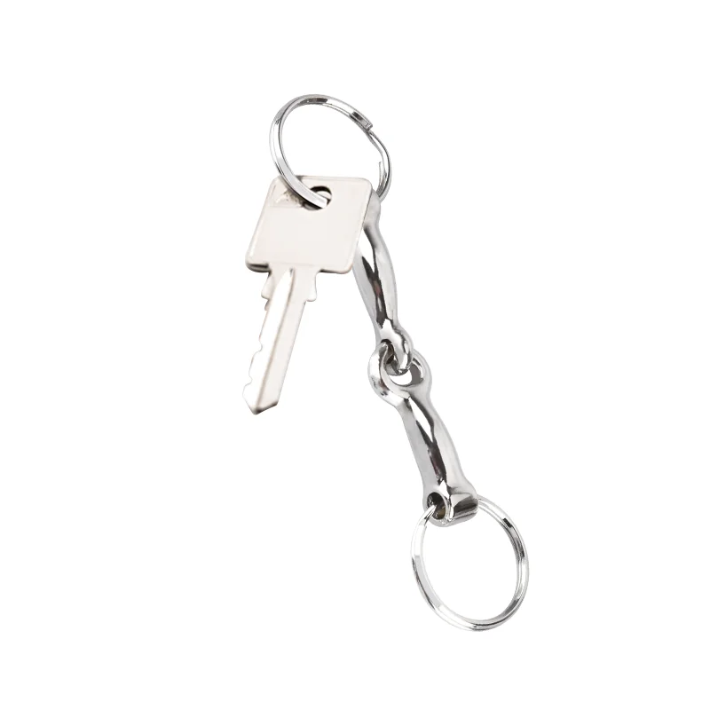 saddlery key keychain hook clasp Equestrian accessories gag bit stirrup decoration 8901008 2