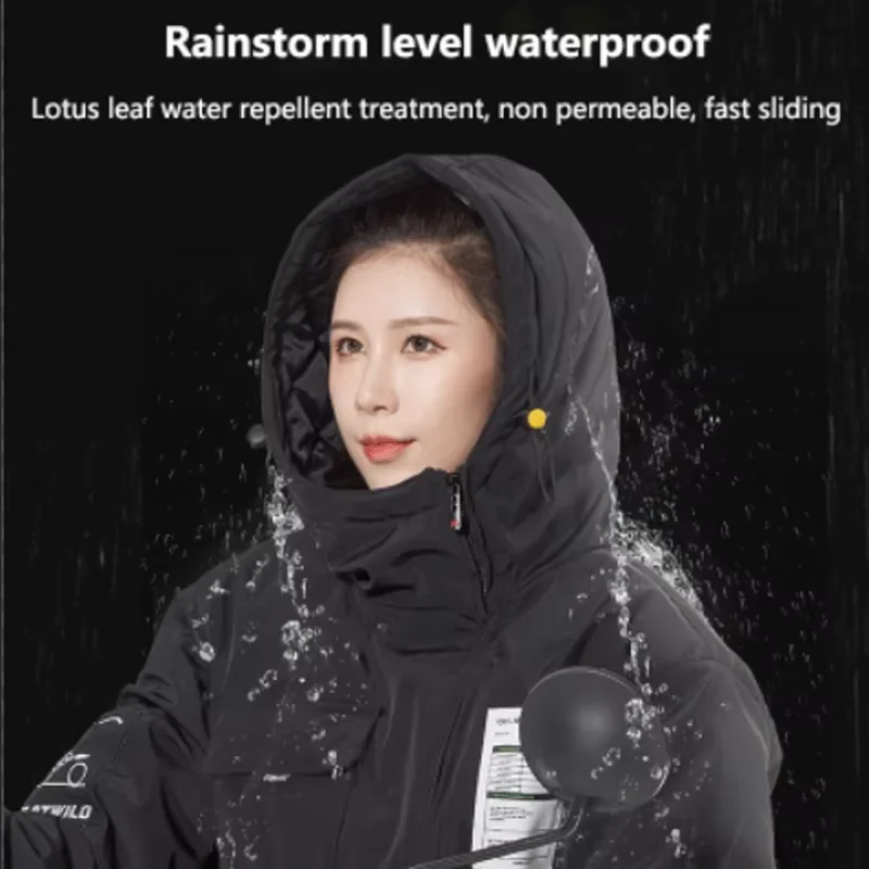 Motorcycle Riding Clothes Windproof Warm Clothing Integrated Quick Wear Cold Proof equipment Fishing Skiing Riding Equipment motorcycle jacket motorcycle leather pants