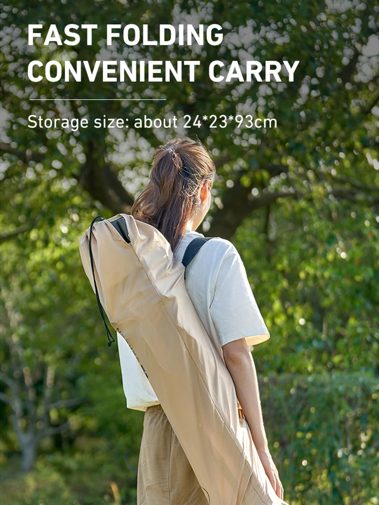 2-in-1 Reclining Camping Chair 6