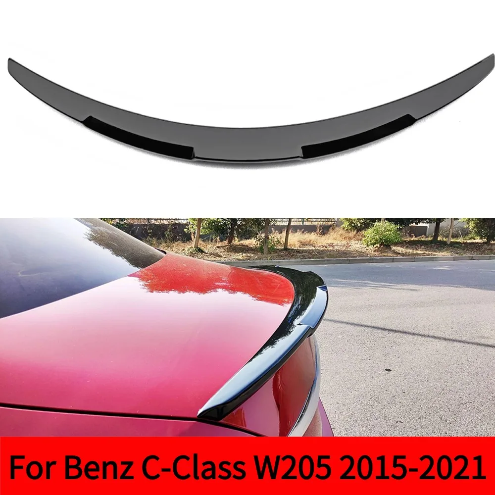 

Car Tail Wings Fixed Wind Spoiler Rear Wing For Mercedes Benz C-Class W205 2015-2021 C180 C200 C260 C43 C63 AMG