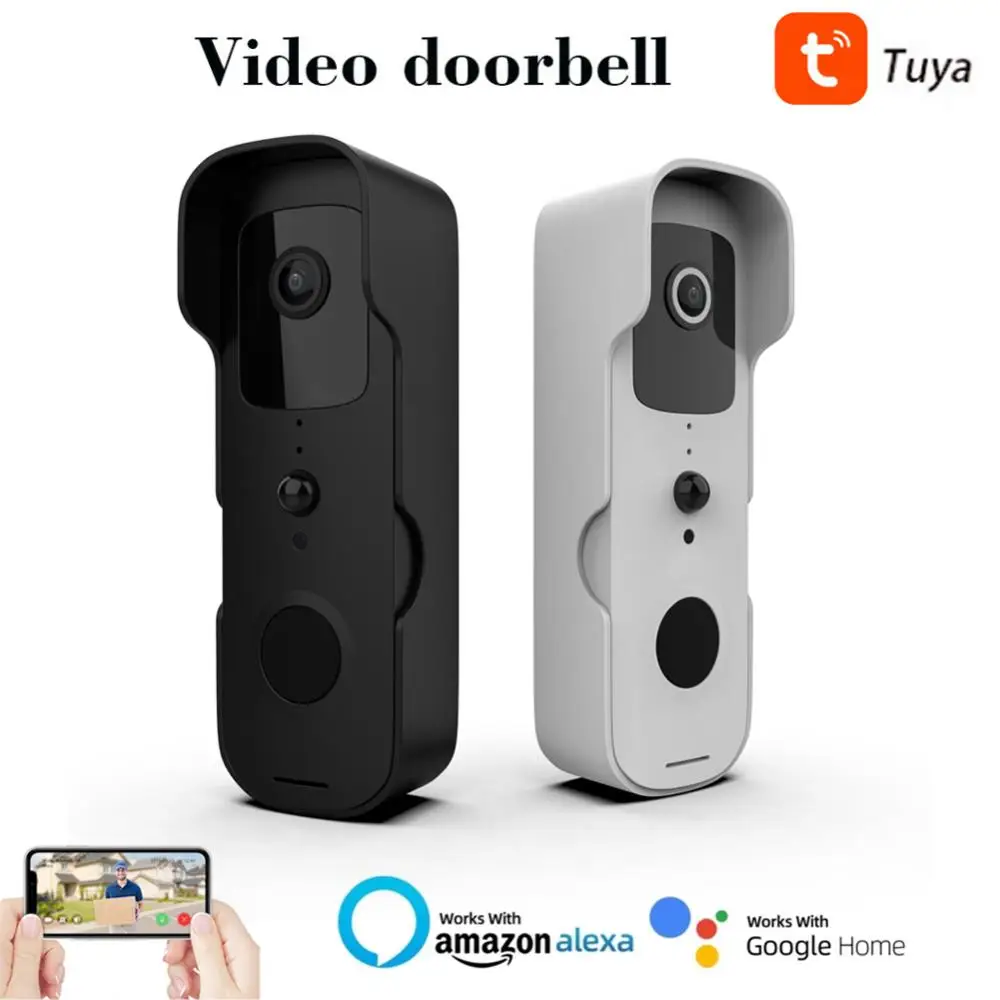 Tuya Video Doorbell WiFi Outdoor Door Bell Waterproof Battery