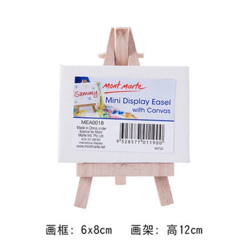 New Mini Stretched Artists Art Drawing Board Blank Canvas Painting Acrylic Oil DIY Craft Supply