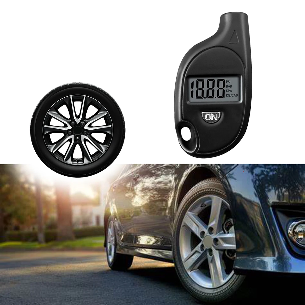 Mini Keychain LCD Digital Car Tyre Air Pressure Gauge Auto Motorcycle Test For Car Tyre Meter Tester Tool For Auto car tire pressure monitor,motorcycle tire pressure monitor,car tire pressure sensor