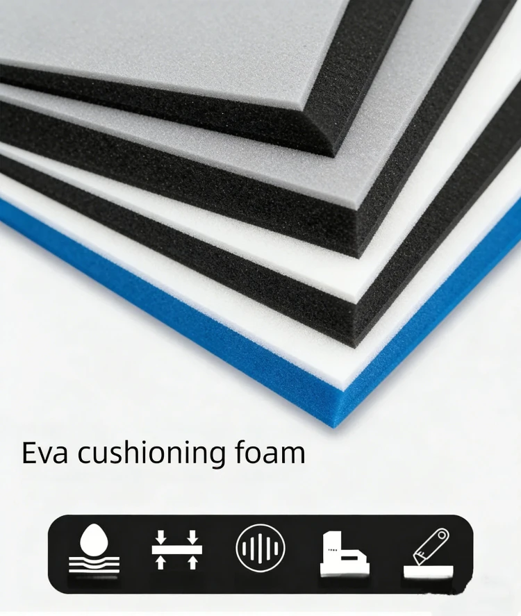 1 Stück EVA-Schaumgummi, Dicke 3/5/10/15mm, EVA-Schaumstoffplatten, Bastelschaumstoff-Pads, Rolle für DIY-Projekte, Handgemachtes Modellbau-Material – Detail 1