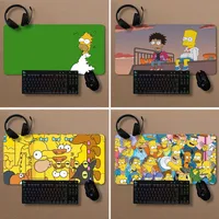 MINISO The Simpsons Mousepad Non-slip Lockedge Office Student Gaming Thickened Large Writing Pad Cushion 1