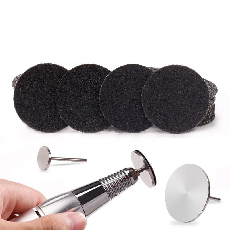 

100pcs Replaceable Sanding Paper No Disk 35/25/20/15mm Pedicure Sandpaper Nail Drill Accessories Salon Foot Calluse Care Tool