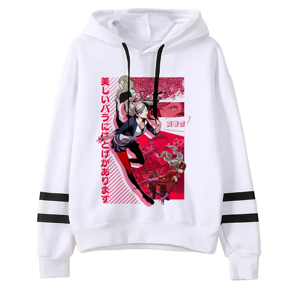

Persona 5 hoodies women Fleece long sleeve top tracksuit women vintage clothing