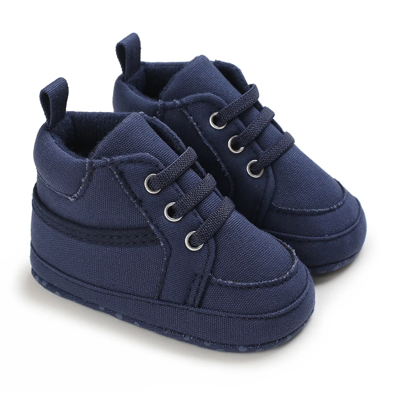 Lucky Blue Four Seasons Baby Soft Sole Walking Shoes for 0-1 Year Old Boys Casual Lightweight Sports Shoes Indoor Walking Shoes 2