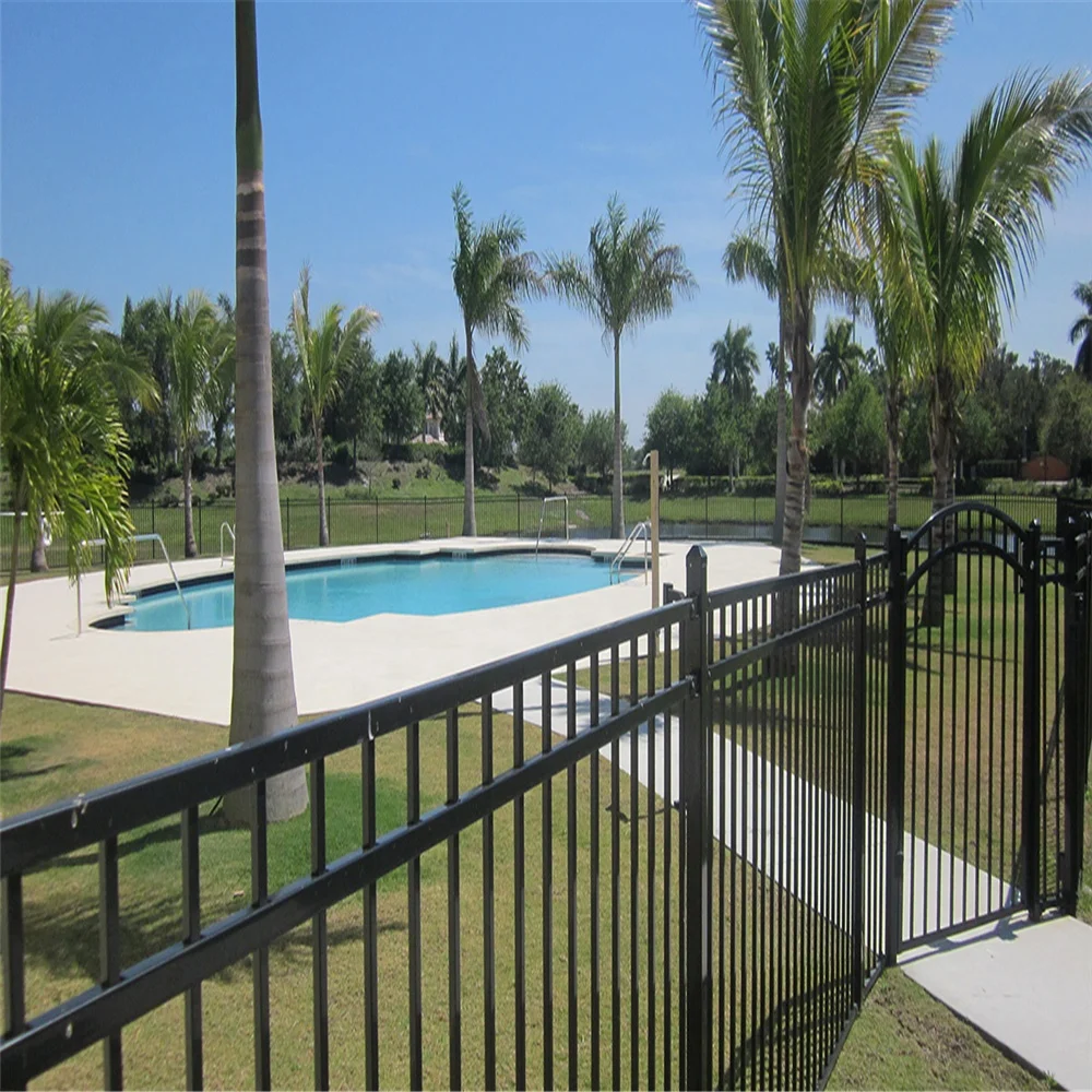 Aluminum fence panels posts gates hardware 2