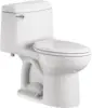 Champion 4 One-Piece Toilet with Toilet Seat Elongated Front Chair Height White 1.6 Gpf 29.75"D X 17.75"W X 29.5"H 1