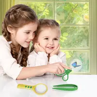 Bugs Viewer Outdoor Insect Box Magnifier Observer Kit Insect Catcher Cage Kids Science Nature Exploration Tools Educational Toy 2