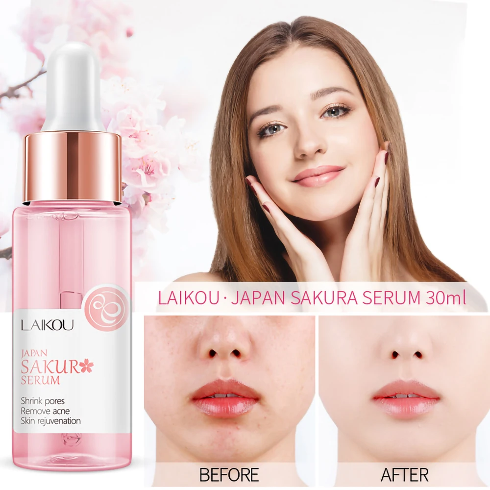 Facial Products Kit Sakura Skin Care Set Facial Cleanser