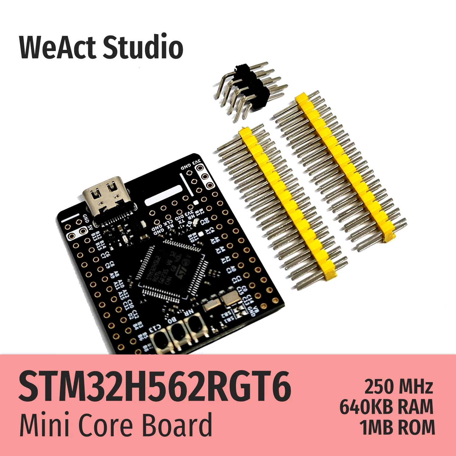 WeAct STM32H562RGT6 STM32H562RG STM32H562 STM32H5 STM32 Core Board Demo Board 3