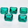 Lab Grown Columbia Emerald 10x12mm Emerald Cut Charms Gemstone Advanced DIY Jewelry Rings Earrings Making Certificate 5