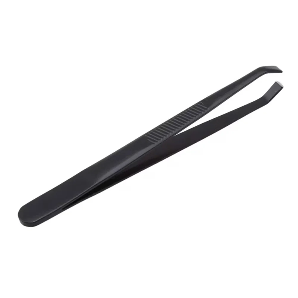 1PCS High Quality Make Up Tools Pliers Eyebrow Tweezer Stainless Steel Slant Tip Eyes Tweezer Clip For Face Hair Removal 5