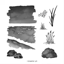 

Grass Oceanfront New Clear Stamps For Diy Scrapbooking Paper Stencil Diary Decoration 2022 Embossing