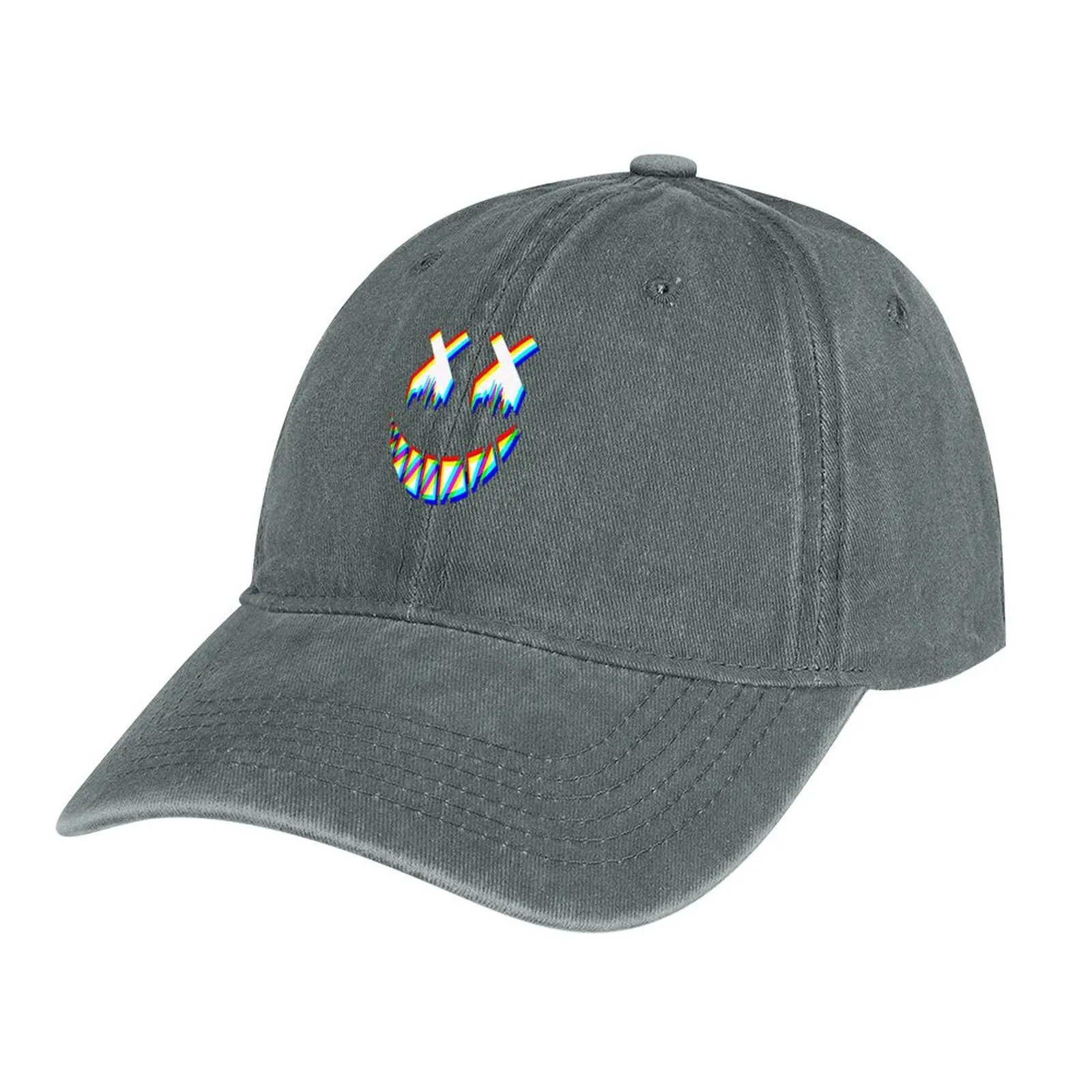

X eyes with a grin Cowboy Hat Trucker Hat Designer Hat Women's Beach Outlet 2024 Men's