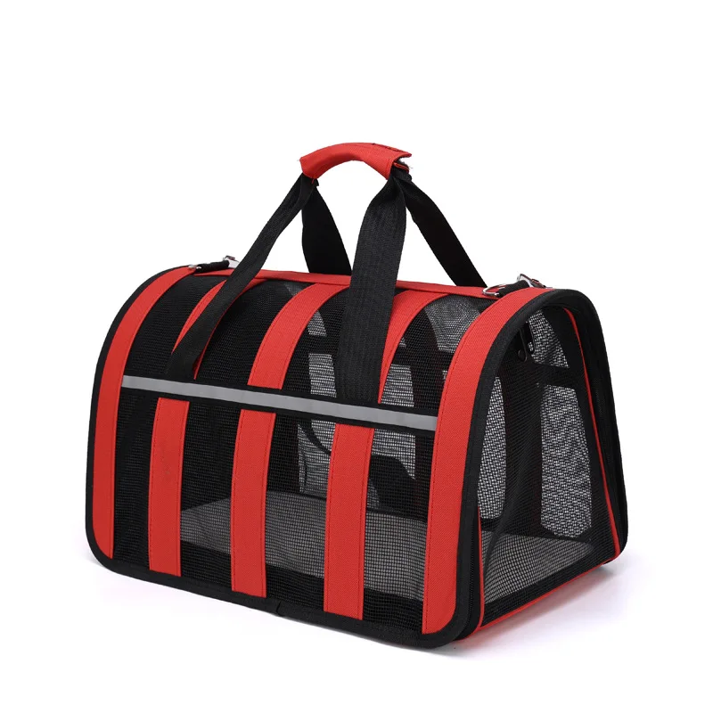 Pet Outing Portable Cat Dogs Handbag Summer Breathable Carrier Travel Puppy Kitten Single Shoulder Bag Pet Carrying Bag Supplie
