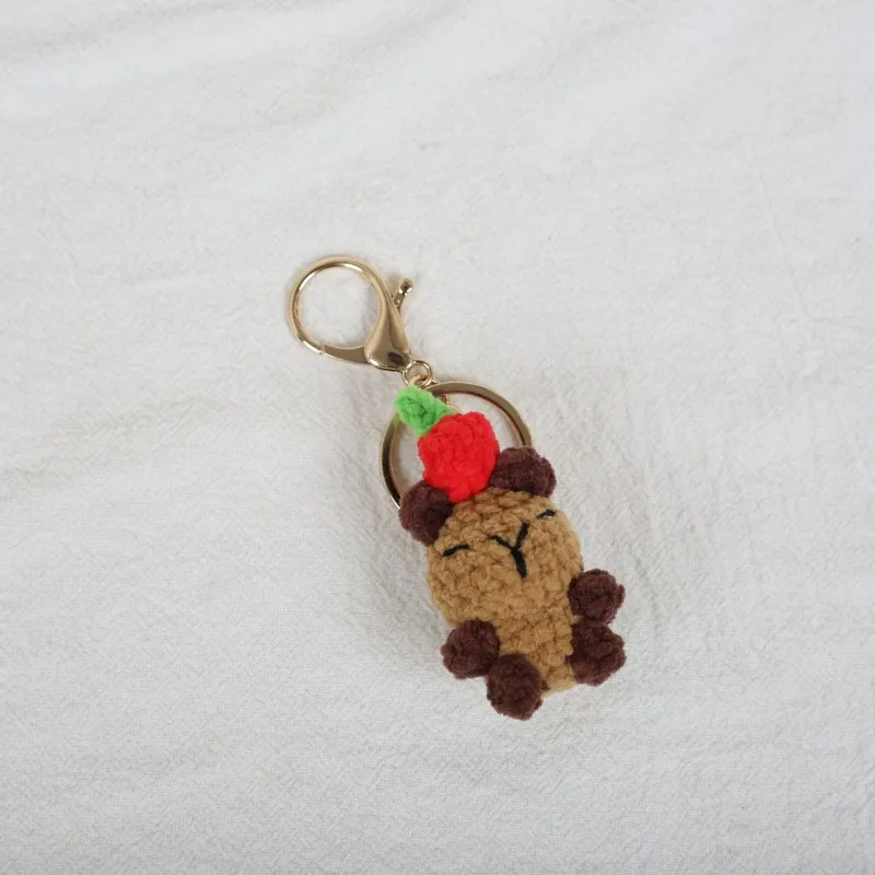 Mini Animal Series Crochet Keychain Cute Animal Doll Keyrings Mini Sheep Cow Knitting Doll Keychain Wholesale Custom Accessories 18 Sc739e8d93bec4953a635f6520718083cb