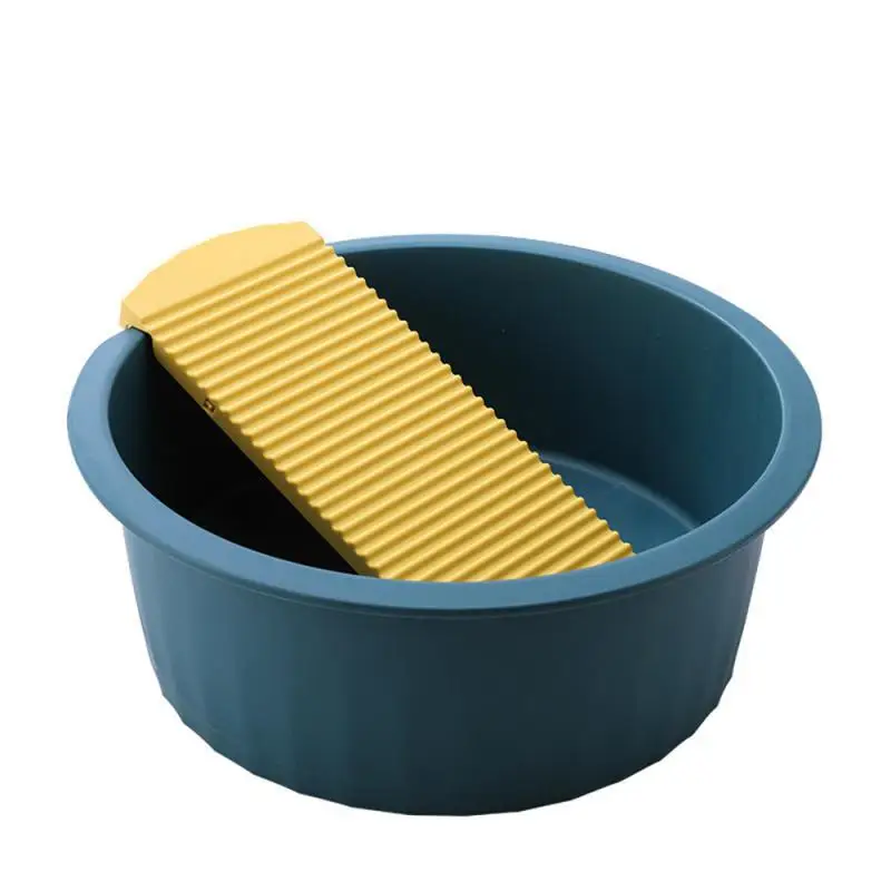 Cleaning Basin Simple Household Bathroom 0.3kg Portable Basins Washbasin Thickened Drop-resistant Plastic Bathroom Products