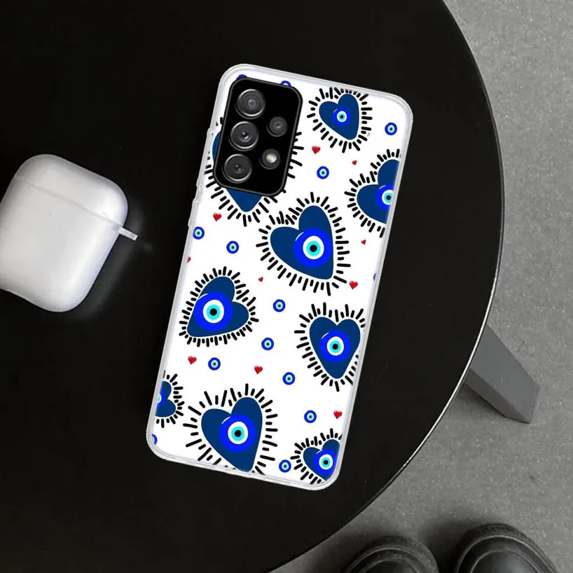 Lucky Blue Evil Eye Protective Phone Case