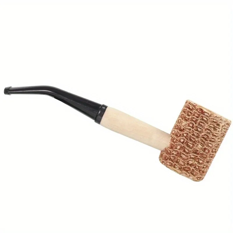Corncob Pipes Corn Tobacco Pipe Straight Cigarette Pipes Practice Smoking Pipe Smoking Cigarette Holder Mouthpiece Accessory smoking accessories tobacco pipe tobacco smoking accessories smoking pipe