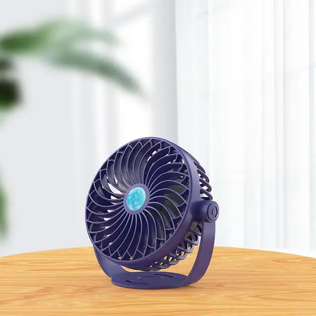 Miután A Ködös Ventilátor Újratölthető Asztali Légcörgő Usb Desk Lépcső Nélküli Tengelyvezérlés 180 Forgás Kemping Túrázáshoz - Image 5