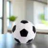Football Piggy Bank Kids Money Coin Decor Decoration Sports Vinyl Saving Office Decorations 3