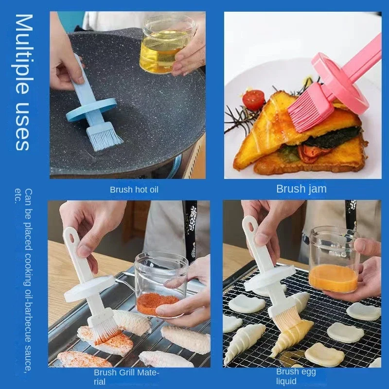 Cookware Bbq Assesories Baking Tools Barbecue Kitchen Utensils Pancake Oil Brush Leak-proof Kitchen Bottle Grill Dining Bar Home
