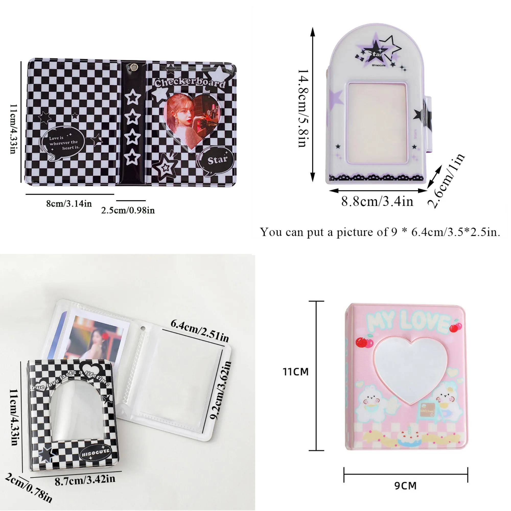 40 Pockets Photo Album Korean Idol Pictures Storage Book