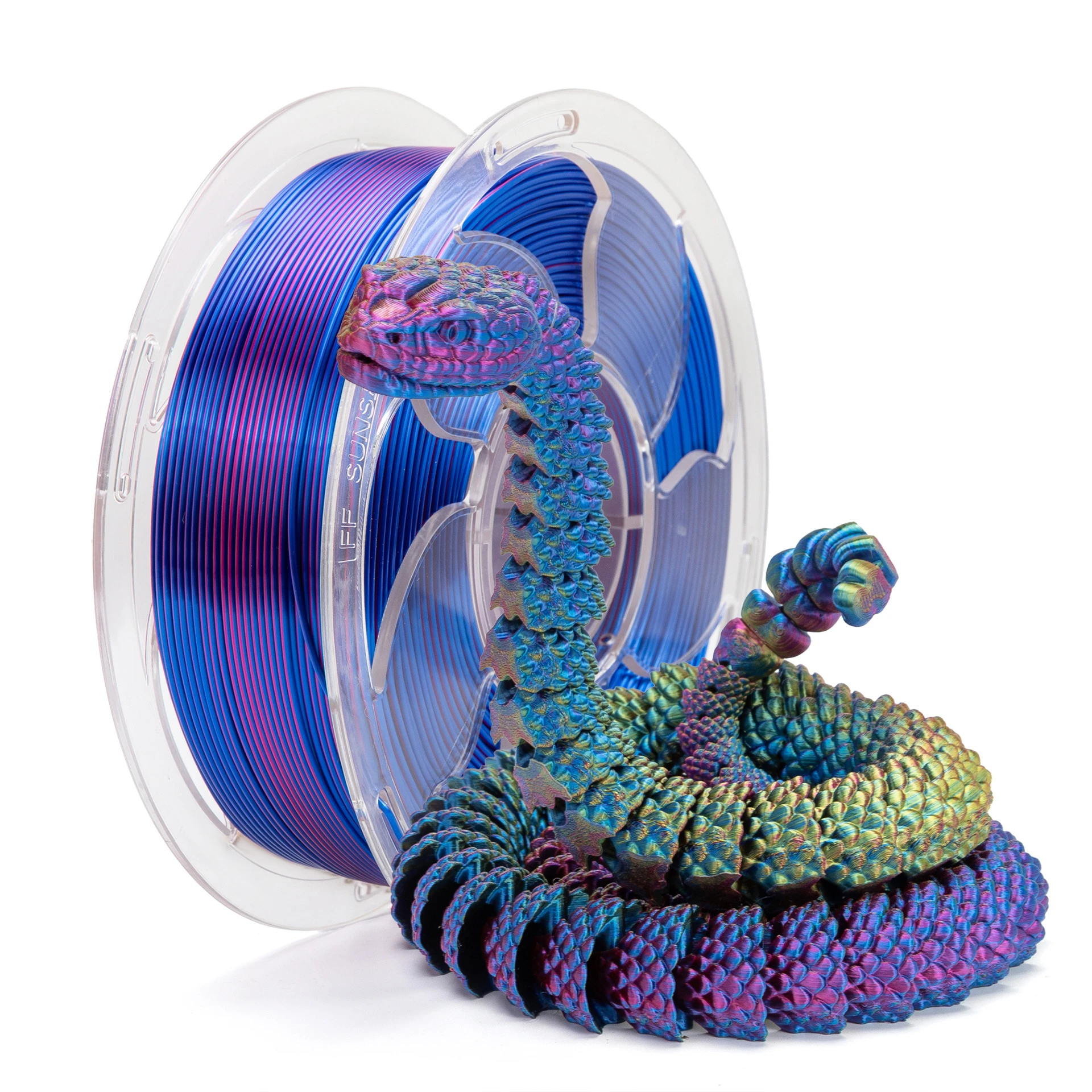 Colorful Glittering Metallic Finish 3D Printing Filament