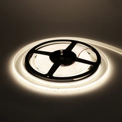 Versatile Waterproof Flexible COB LED Strip Light - High Density Brightness, Multiple Length Options (24V IP68 Waterproof)