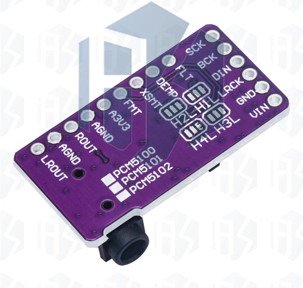 I2S PCM5102A DAC Decoder GY-PCM5102 I2S Player Modul für Raspberry Pi PHAT Format Board Digitales PCM5102 Audio-Board – Detail 28