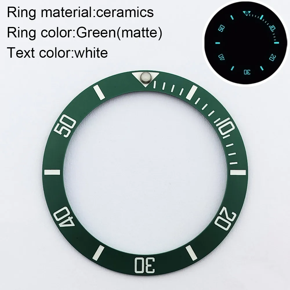 Premium Luminous Ceramic Bezel Insert