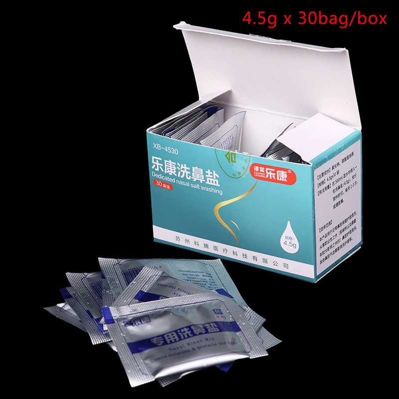Nettoyeur Nasal médical avec 30 paquets de sel pour le nez, pour adultes et  enfants, rhinite allergique, sinusite, Pot - AliExpress