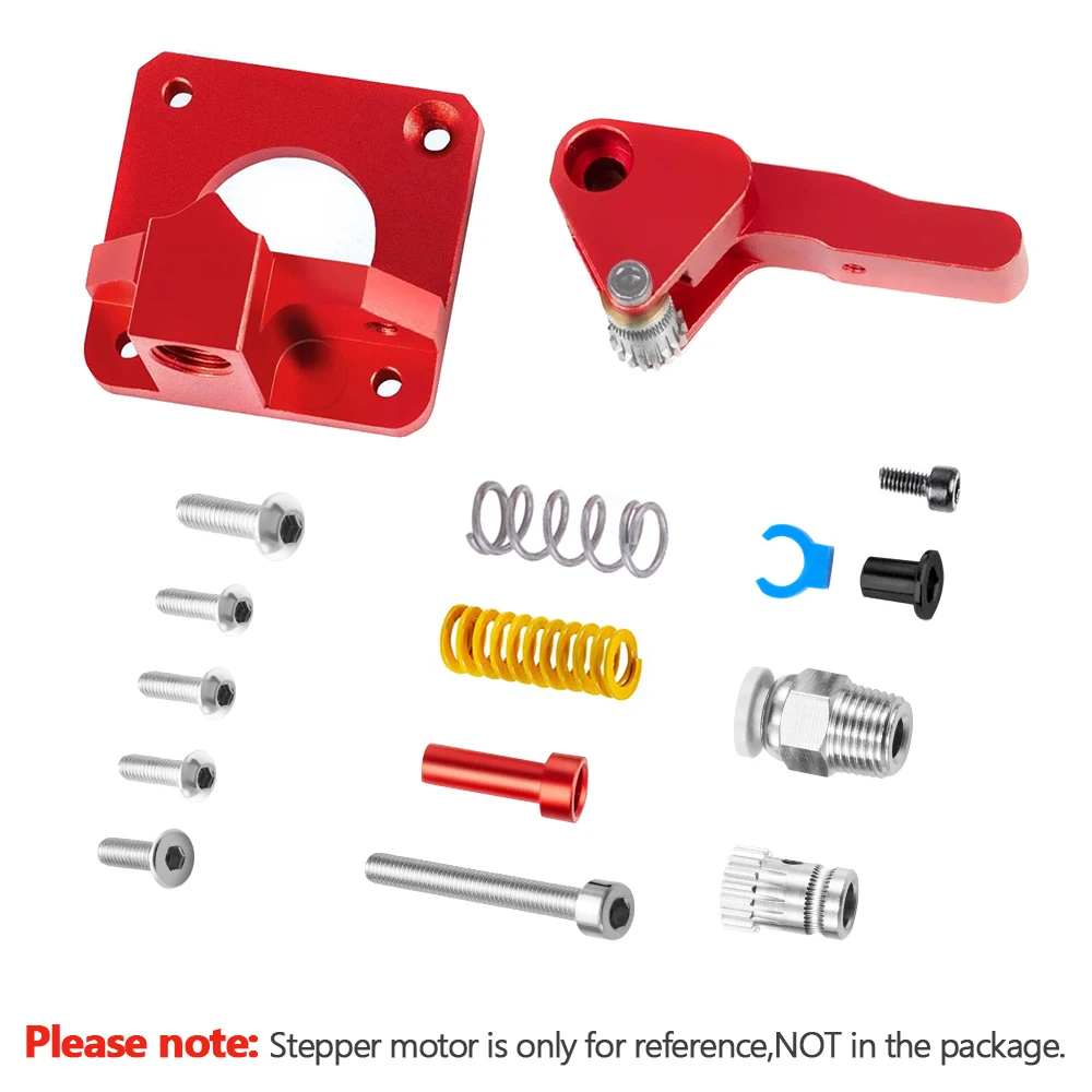Dual Gear Extruder with Double Pulleys Direct Aluminum Extrusion for Ender 3 V2 Neo S5 CR10S-PRO 3D Printer Parts Upgraded