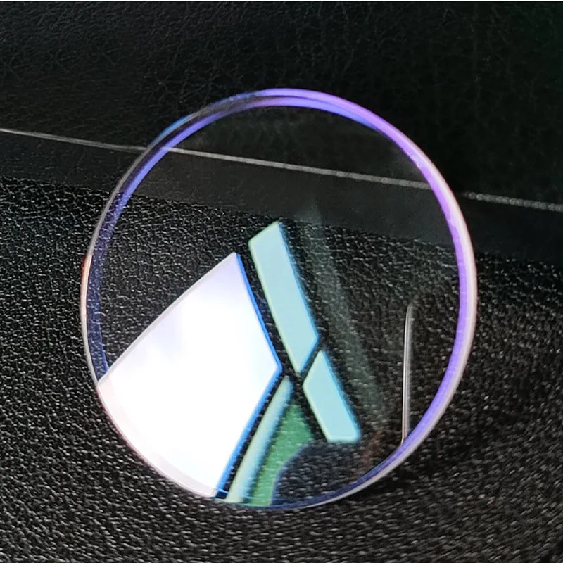 블루 라이트 코팅 시계 크리스탈 2.0mm 두께 28-42.5mm 데일미터, 더블 돔 미네랄 시계 유리 교체 수리 부품