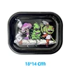 Tobacco Metal Trays 180*140mm Rolling Tray Houseware Accessories Sundries Storage Container 3