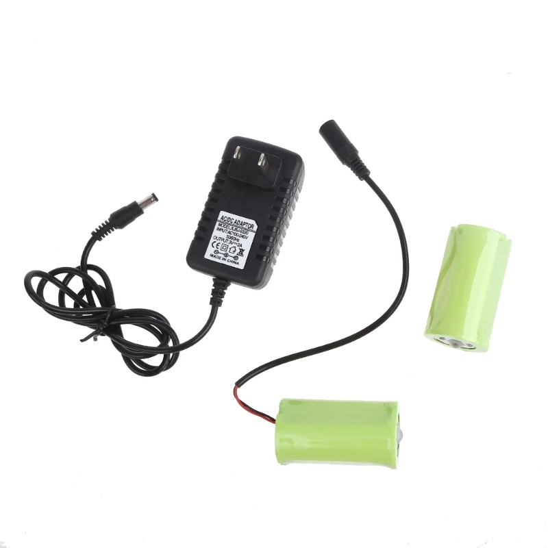 

3v2A US Power Adapter Power up your Toy Flashlights AC100-240V 50/60Hz Input Power Replace LR20/AM1/D Batteries