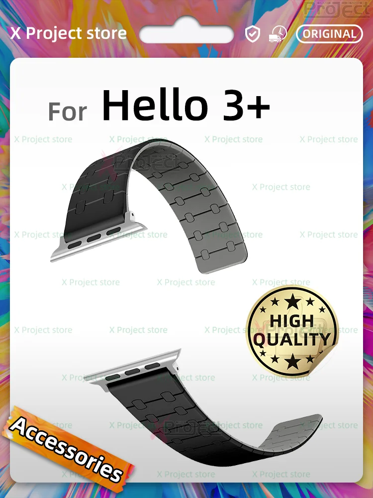Per Hello Watch 3 Plus Cinturino Smart Watch Reloj Cinturino Magnetico In Silicone H12 H13 Pro Plus Js Hello Watch 3 Plus Braccialetto Smartwatch