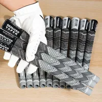Grey Golf Grips Multi Compound 4+  ,Standard/Midsize, All Weather Contral,High Traction and Feedback , Anti-Slip 1