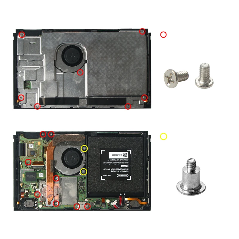 Comprehensive Screw Replacement & Repair Kit for Switch Console and Joycon Accessories