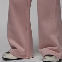 Nike officiel véritable JORDAN femme ample décontracté polaire jambe droite pantalon FV7156-601 4