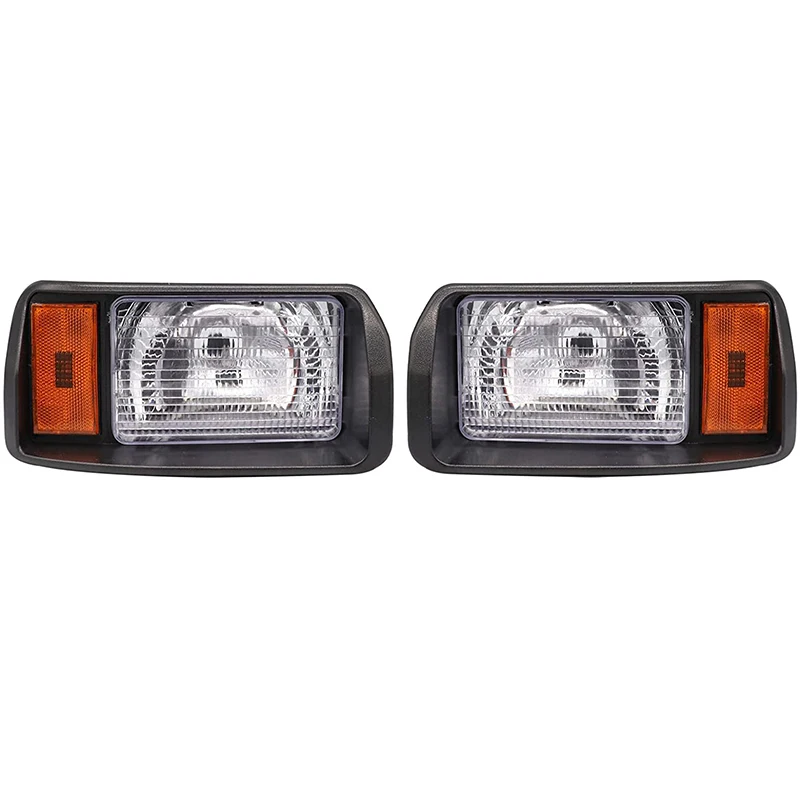 Golf Cart Headlights Left & Right Side Light Kit For Club Car DS 1993