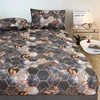 Elegant Polyester Brushed Bed Fitted Sheet - Luxurious Feel, Easy Care, Twin/Full/King/Queen Size 6